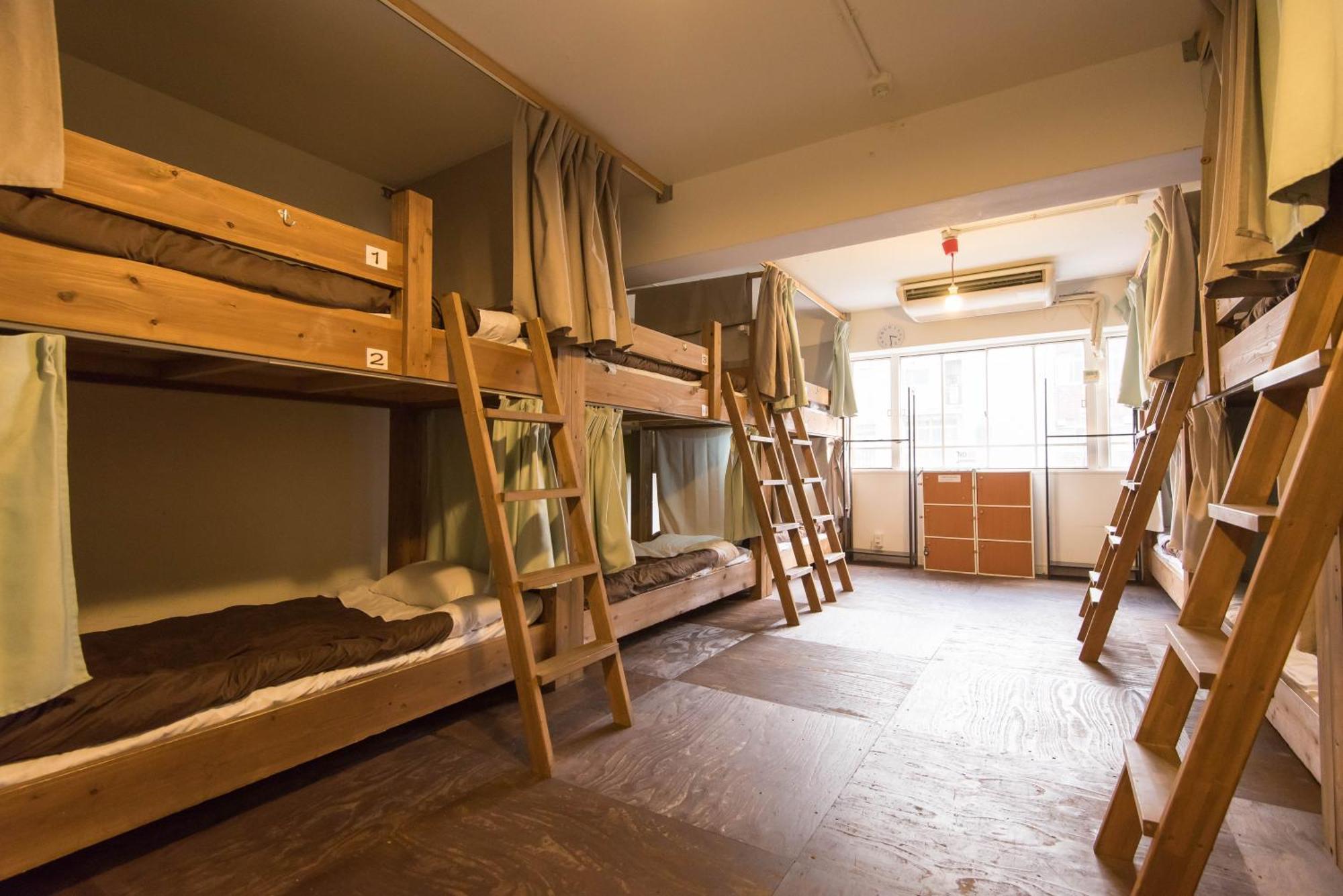 Hostel Q أوساكا الغرفة الصورة